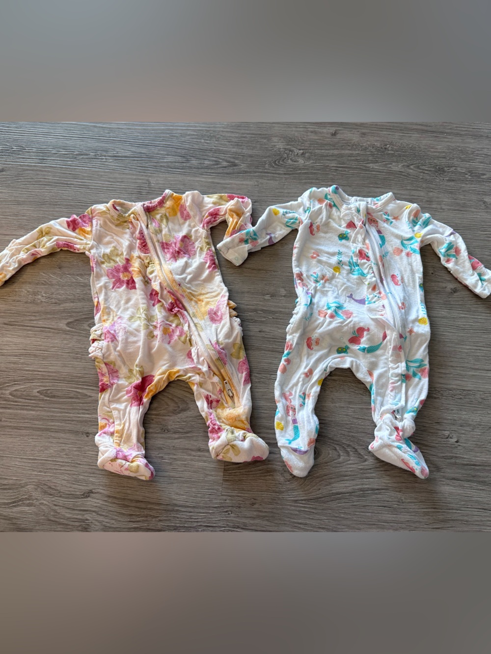 Angel Dear Footie Pajamas - Set of 2 - Newborn